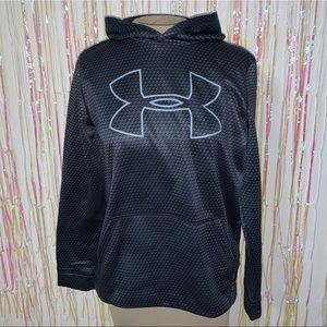 Under Armour Dark Gray Loose Fit Coldgear Hoodie